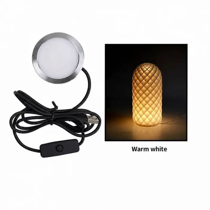 5v USB LED Lamba Kiti - GÜN IŞIĞI - Alüminyum Kasa