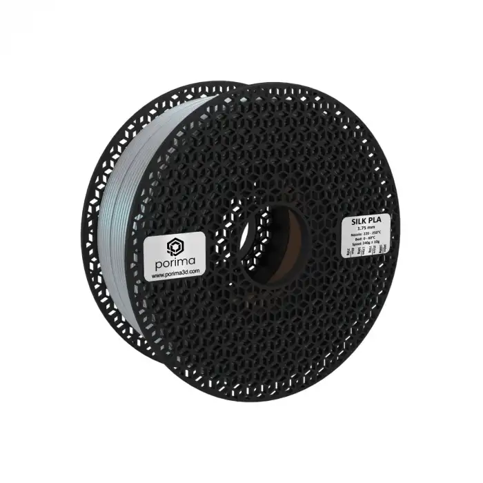 Porima Silk PLA Filament- Gümüş