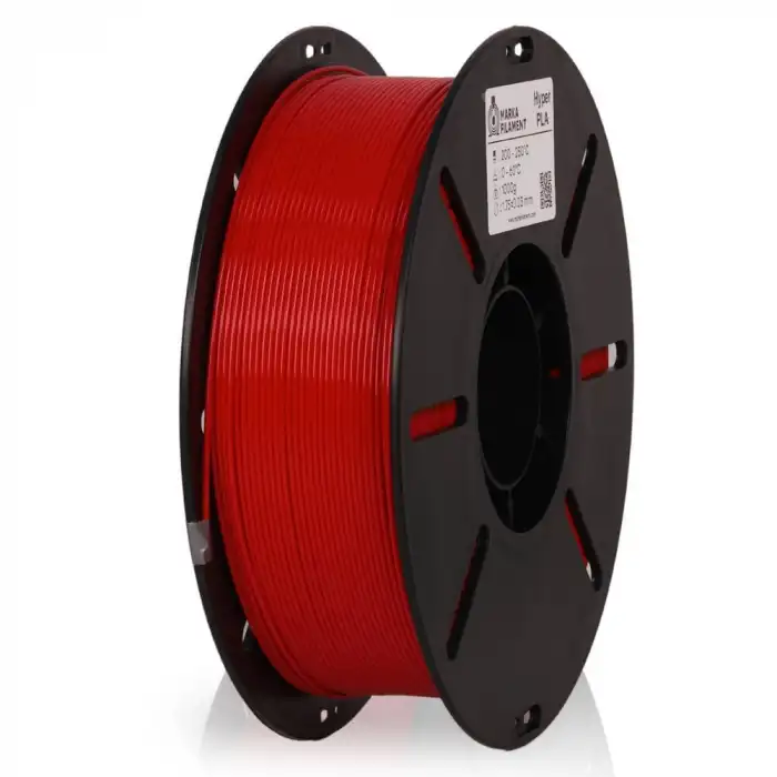 Marka Filament Hyper PLA - Kırmızı - 1.75mm 1 Kg