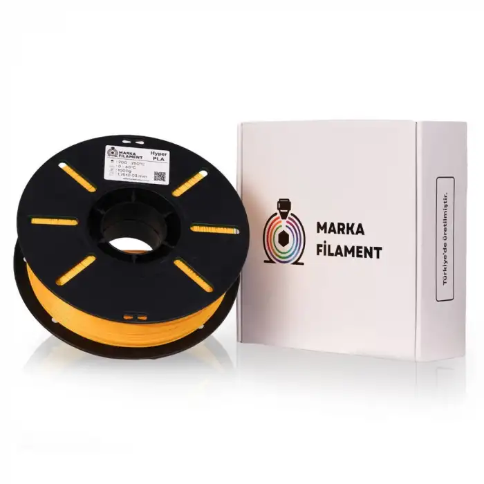Marka Filament Hyper PLA - Sarı - 1.75mm 1 Kg