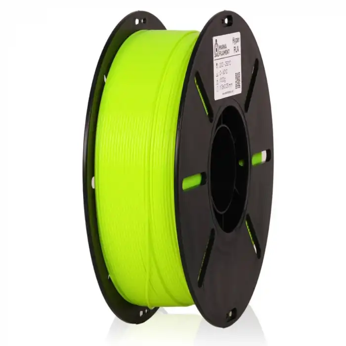 Marka Filament Hyper PLA - Neon Sarı - 1.75mm 1 Kg
