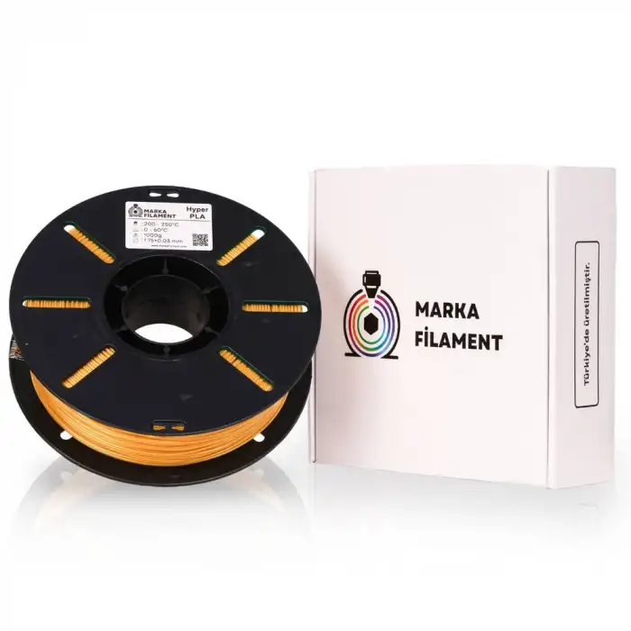 Marka Filament Hyper PLA - Altın - 1.75mm 1 Kg