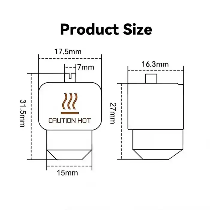 Bambu Lab P2S Silikon Çorap-Siyah