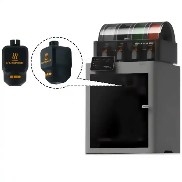 Bambu Lab P2S Silikon Çorap-Siyah