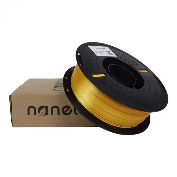 Nanelab Üç Renk Silk PLA Filament - Altın-Sarı-Kırmızı - 1.75mm - 1Kg