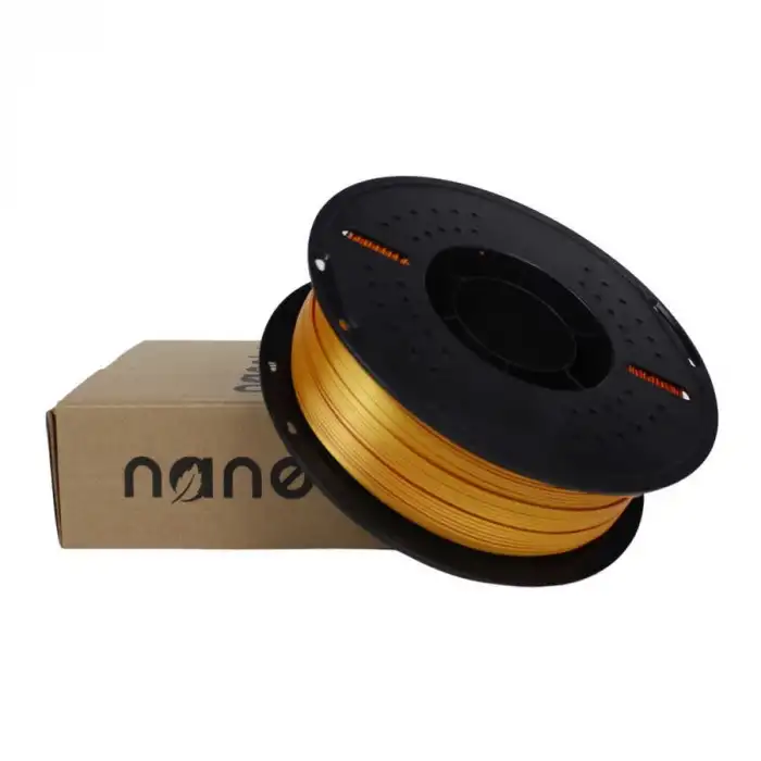 Nanelab Üç Renk Silk PLA Filament - Altın-Sarı-Kırmızı - 1.75mm - 1Kg