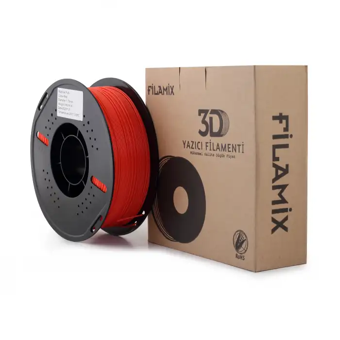 Filamix Pla Plus Filament Kırmızı 1.75mm 1kg