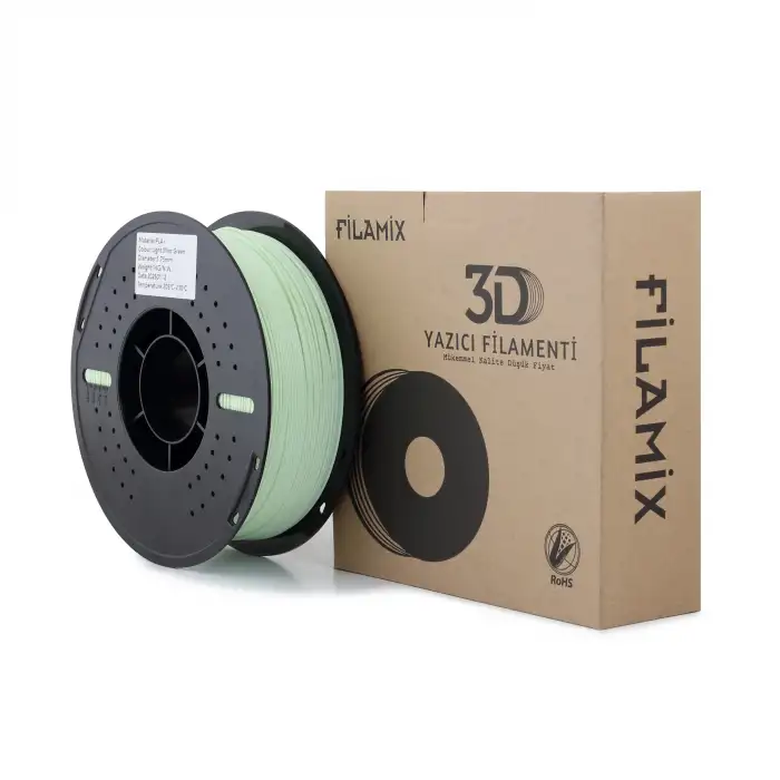 Filamix Pla Plus Filament Açık Nane Yeşil 1.75mm 1kg