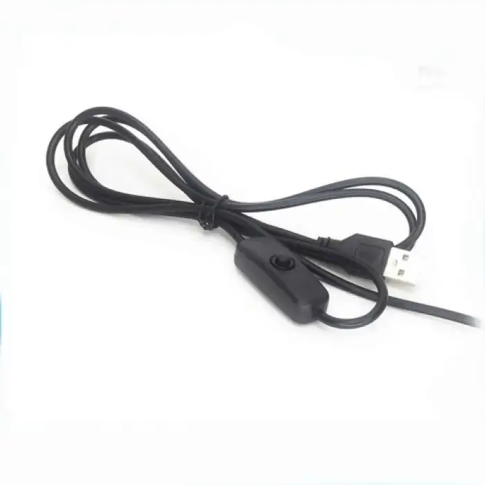 Anahtarlı Usb Kablo 1 Metre Siyah