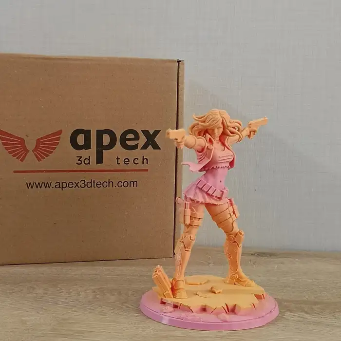 Apex3D Tech Rainbow PLA+ Filament - Peach Blush 1kg, 1.75mm