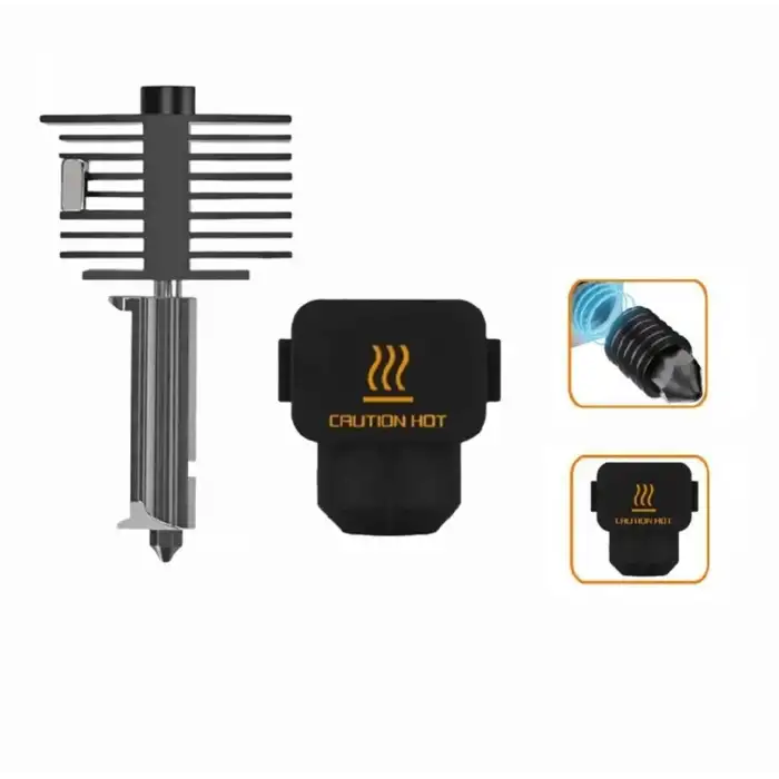 Bambu Lab A1-A1 Mini Çelik Mekanik Hotend Kiti-0.4mm