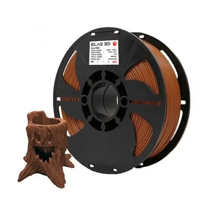 Elas 3D Kahverengi PLA PRO 1KG Filament