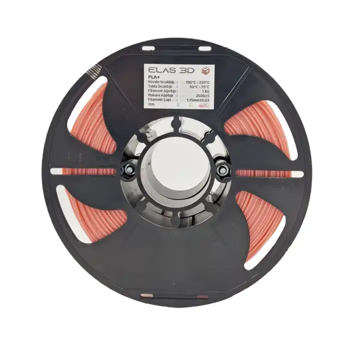 Elas 3D Pastel Pembe PLA PRO 1KG Filament