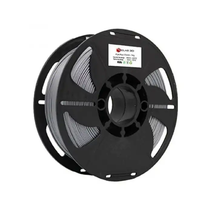 Elas Pla Plus Filament Gri 1.75mm 1kg