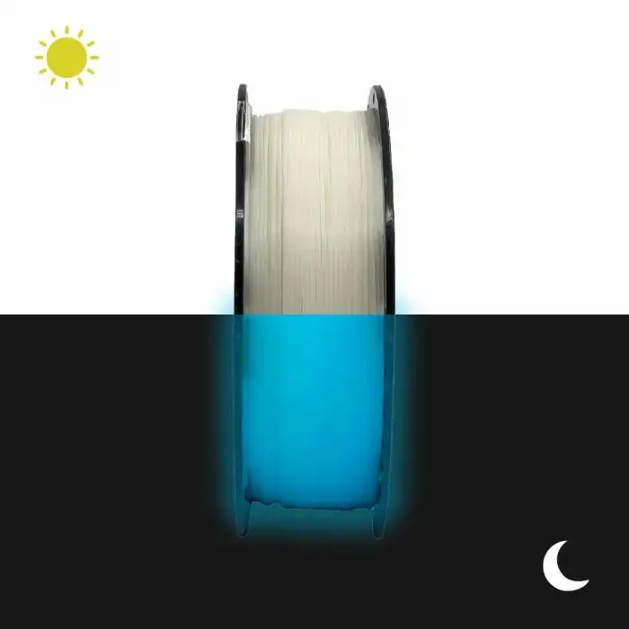 Elas Pla Plus Filament Mavi Glow 1.75mm 1kg