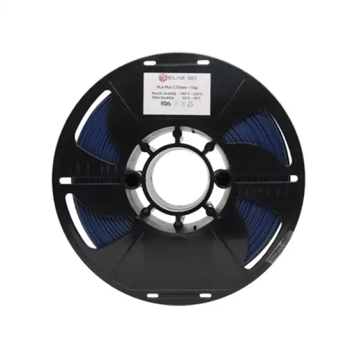 Elas Pla Plus Makaralı Filament Lacivert 1.75mm 1kg