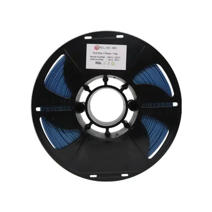 Elas Pla Plus  Filament Sedefli Mavi 1.75mm 1kg