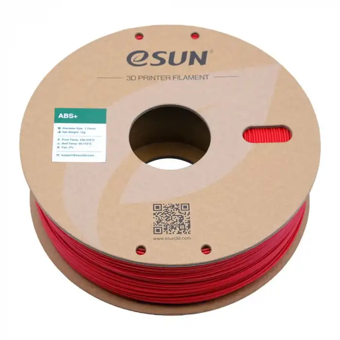 eSUN ABS+ Filament Kırmızı 1.75mm 1kg