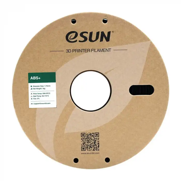 eSUN ABS+ Filament Siyah 1.75mm 1kg