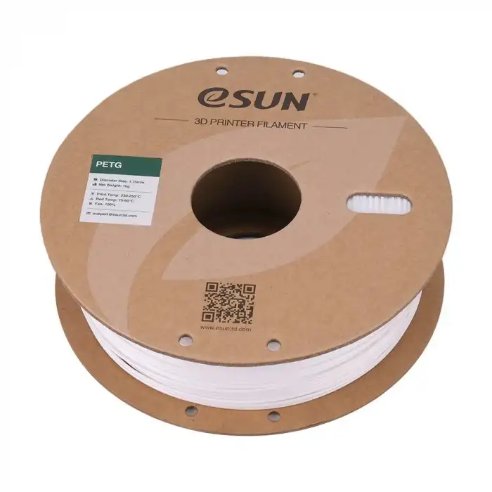 eSUN PETG Filament Beyaz 1.75mm 1kg