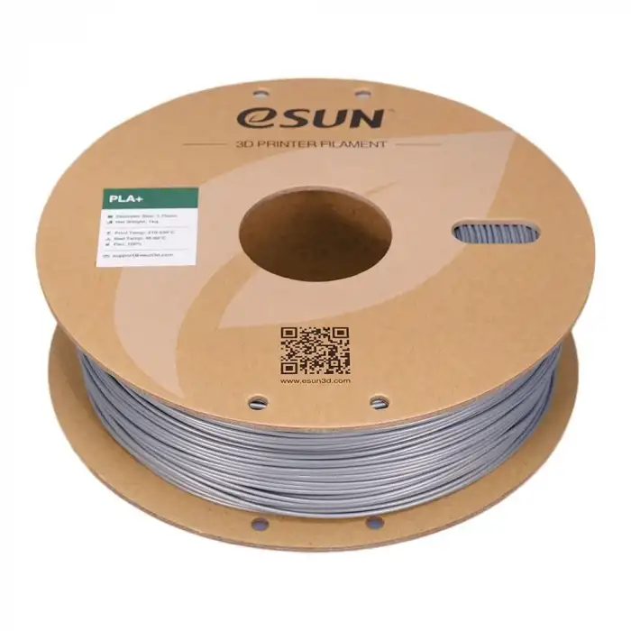 eSUN Pla+ Filament Gümüş 1.75mm 1kg