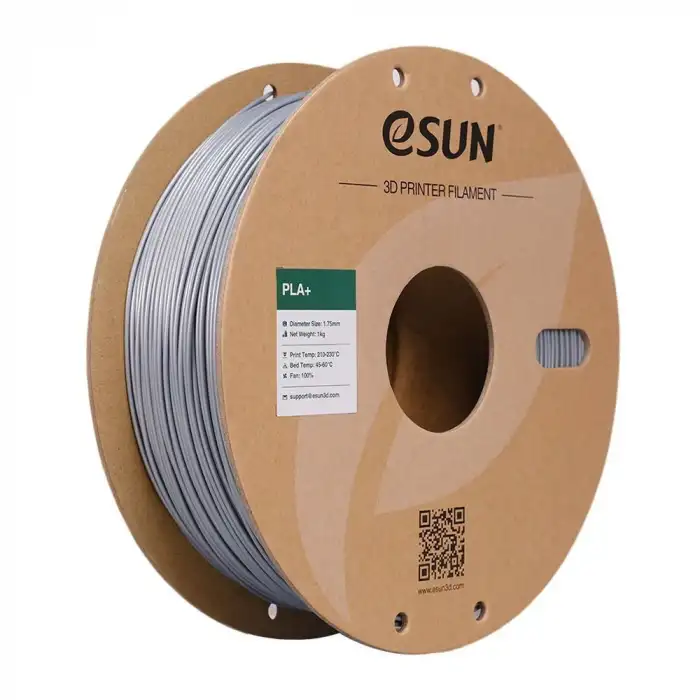 eSUN Pla+ Filament Gümüş 1.75mm 1kg