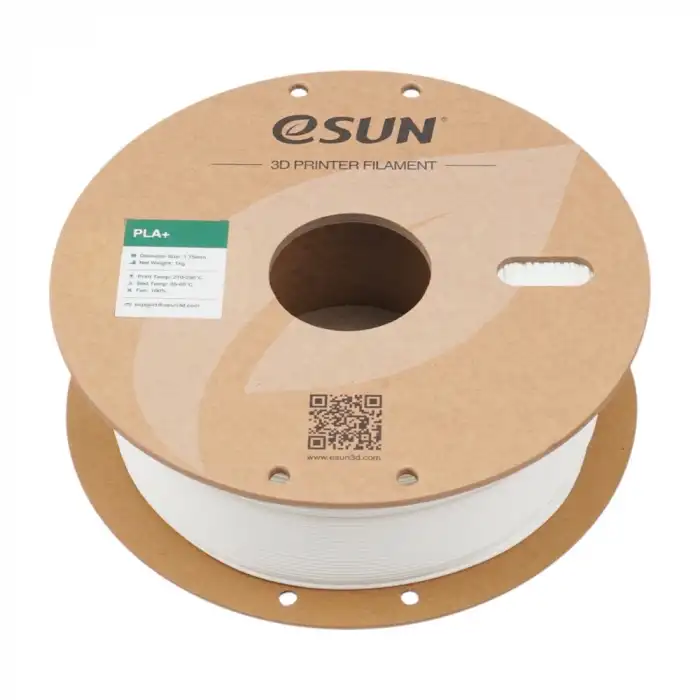 eSUN Pla+ Filament Süt Beyazı 1.75mm 1kg
