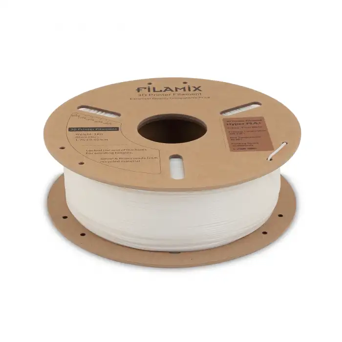 Filamix Hyper Speed Pla Filament Pearl White 1.75mm 1kg