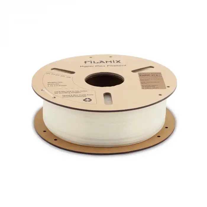 Filamix Hyper Speed Pla Filament Şeffaf 1.75mm 1kg