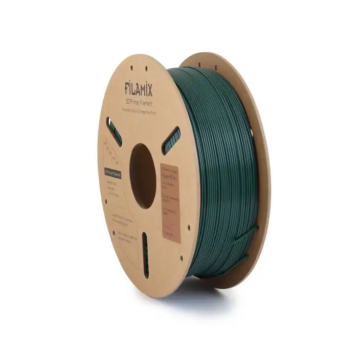 Filamix Hyper Speed Pla Filament Siyahımsı Yeşil (Blakısh Green) 1.75mm 1kg
