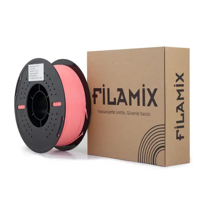 Filamix PLA GLOW Filament - Pembe