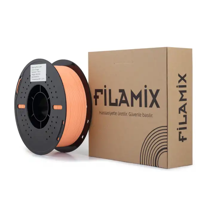 Filamix PLA GLOW Filament - Turuncu