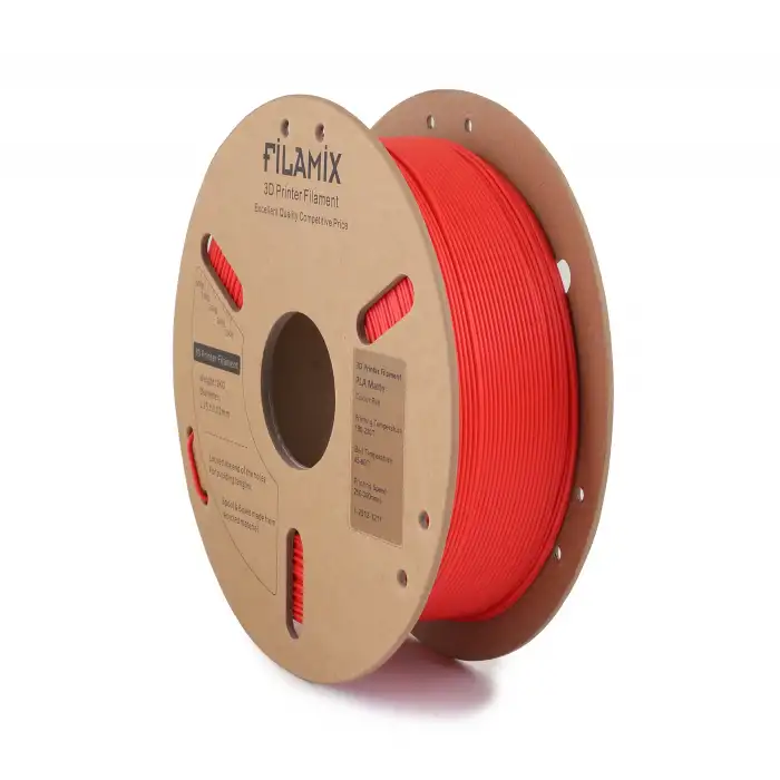 Filamix PLA MATTE Filament - Kırmızı