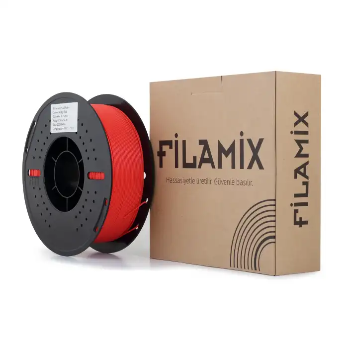Filamix PLA MATTE Filament - Ruby Red 1.75mm 1kg