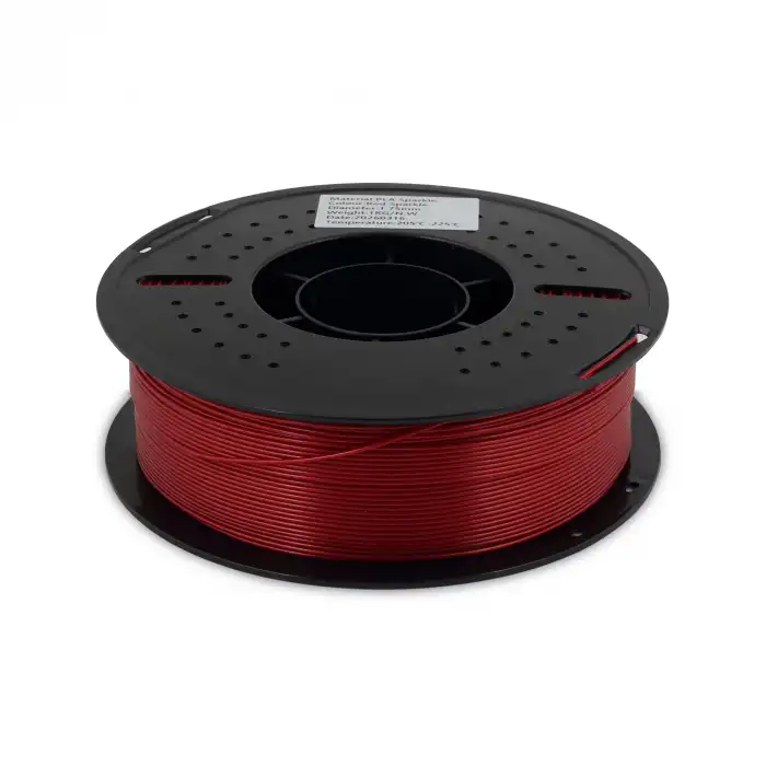 Filamix PLA Sparkle Filament 1.75mm 1Kg-Red Sparkle (Simli)