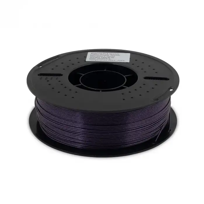Filamix PLA Sparkle Filament 1.75mm 1Kg-Purple Sparkle (Simli)