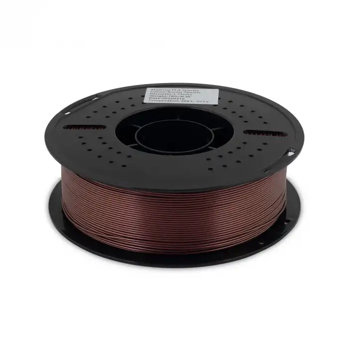 Filamix PLA Sparkle Filament 1.75mm 1Kg-Brown Sparkle (Simli)