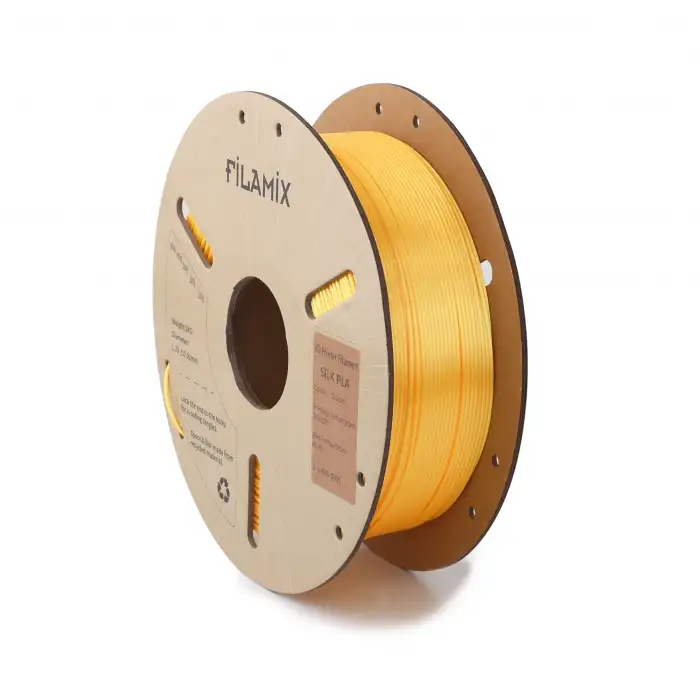 Filamix Silk PLA Filament 1.75mm 1Kg-Altın