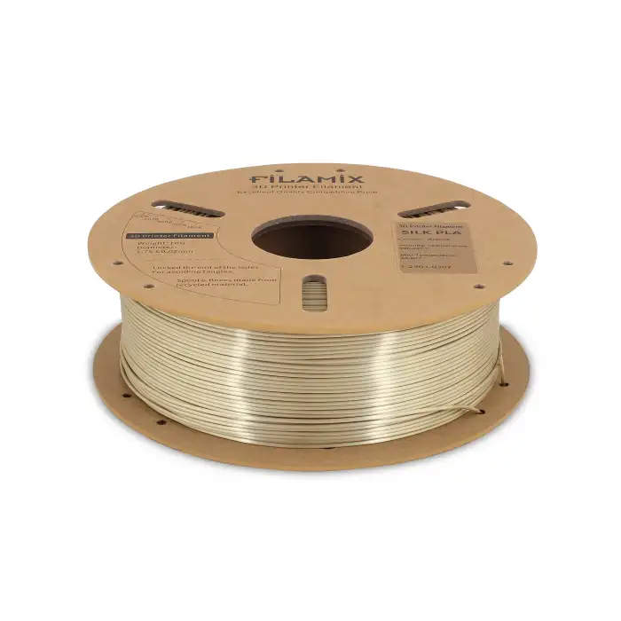 Filamix Silk PLA Filament 1.75mm 1Kg-Bronz