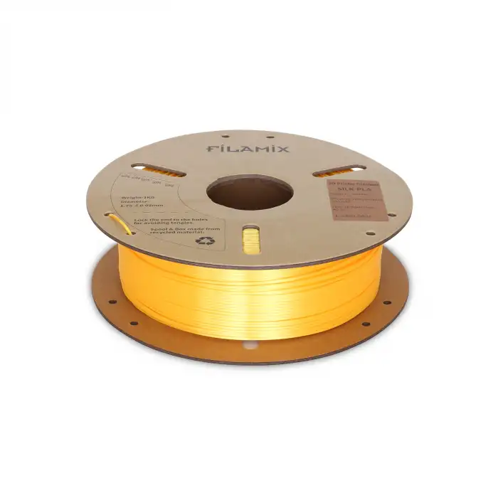 Filamix Silk PLA Filament 1.75mm 1Kg-Altın