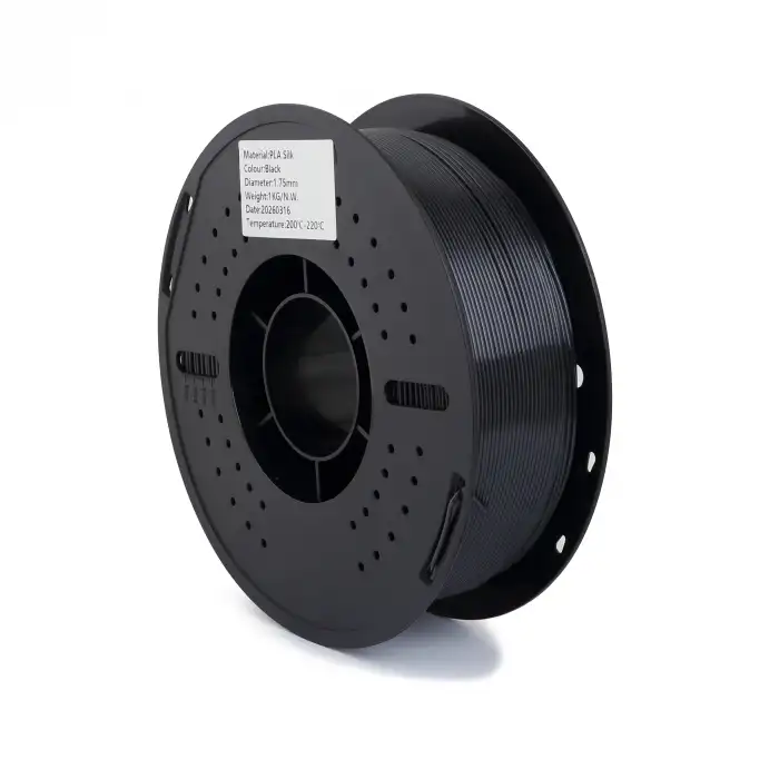 Filamix Silk PLA Filament 1.75mm 1Kg-Siyah