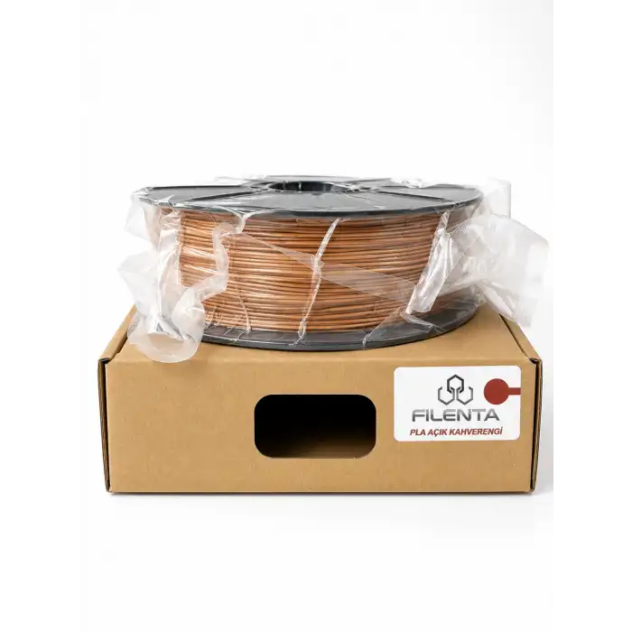Filenta Açık Kahve Pla Premium Filament 1.75mm 1Kg