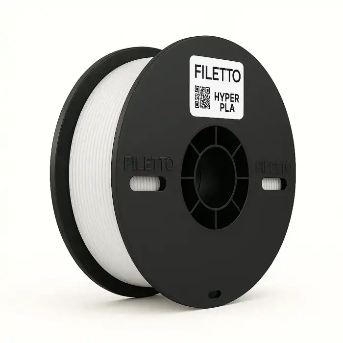 Filetto Hyper PLA+ Filament - Beyaz - 1.75mm - 1 Kg