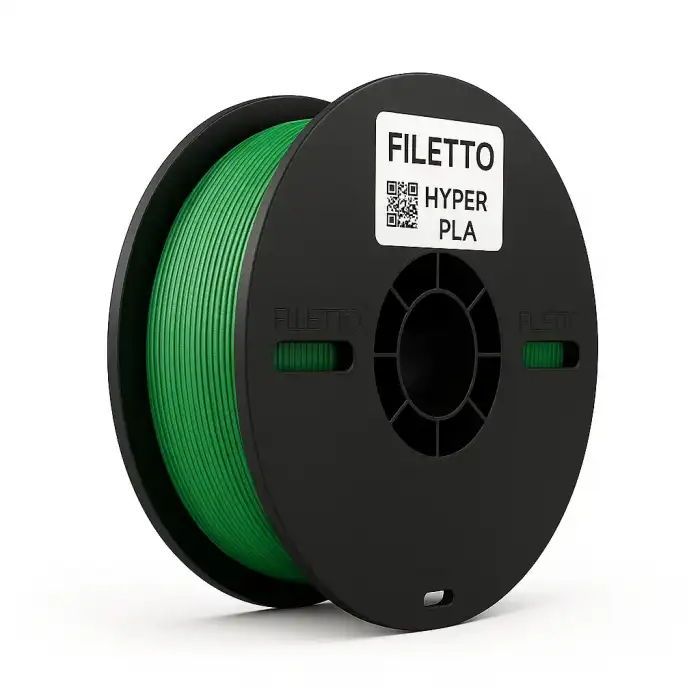 Filetto Hyper PLA+ Filament - Yeşil - 1.75mm - 1 Kg