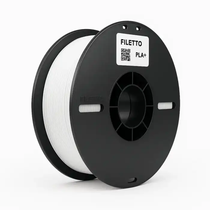 Filetto PLA+ Filament - Beyaz - 1.75mm - 1 Kg