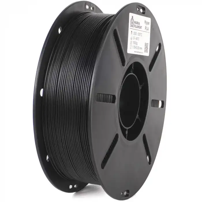 Marka Filament Hyper PLA - Galaksi Siyah - 1.75mm - 1 Kg