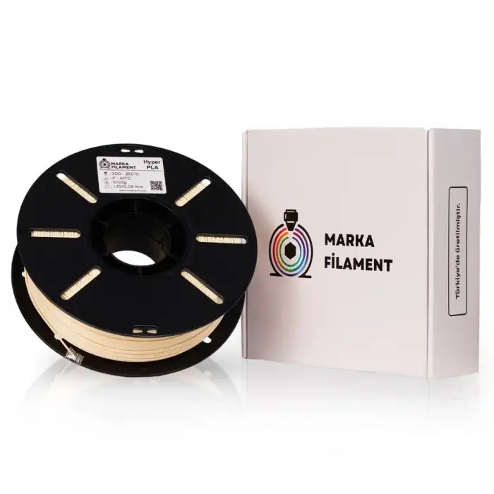 Marka Filament Hyper PLA - Krem - 1.75mm 1 Kg
