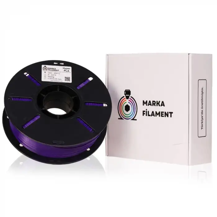 Marka Filament Hyper PLA - Mor - 1.75mm 1 Kg