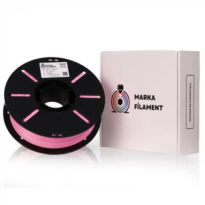 Marka Filament Hyper PLA - Pembe - 1.75mm 1 Kg