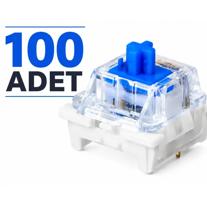 Mekanik Klavye Switch - Mavi - 100 ADET